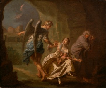 Joseph Highmore - The Angel of Mercy - Google Art Project