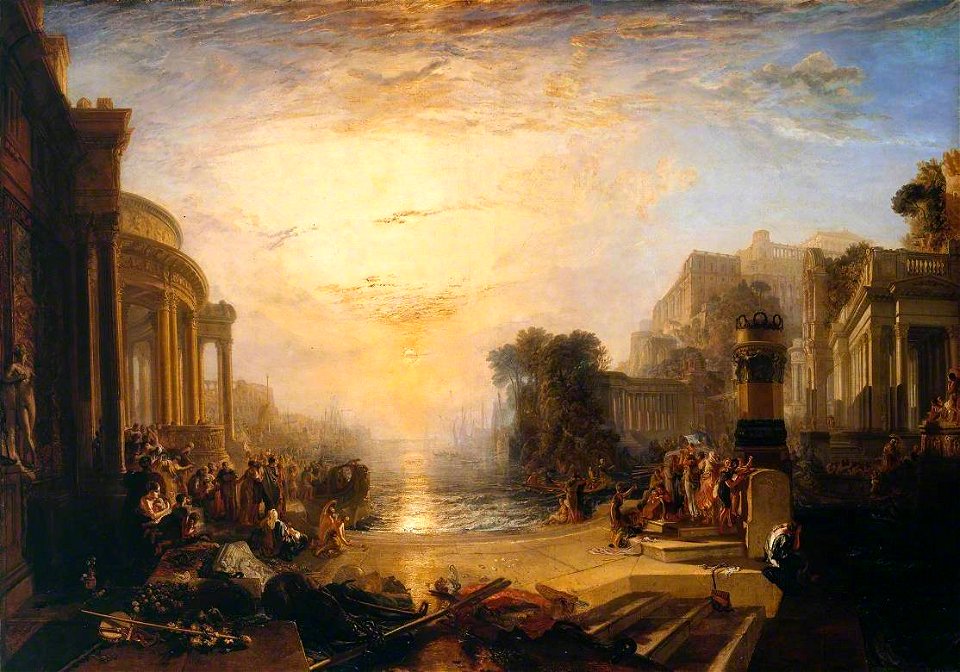 Joseph Mallord William Turner (1775-1851) - The Decline of the Carthaginian Empire ... - N00499 - National Gallery