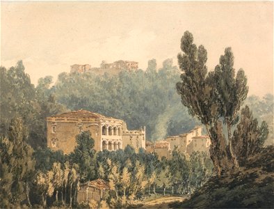 Joseph Mallord William Turner - In the Valley Near Vietri - Google Art Project