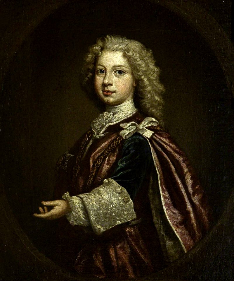 Joseph Highmore (1692-1780) (after) - William Augustus (1721–1765), Duke of Cumberland, as a Boy, Wearing the Robes of the Order of the Bath - 533901 - National Trust