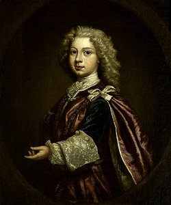 Joseph Highmore (1692-1780) (after) - William Augustus (1721–1765), Duke of Cumberland, as a Boy, Wearing the Robes of the Order of the Bath - 533901 - National Trust. Free illustration for personal and commercial use.