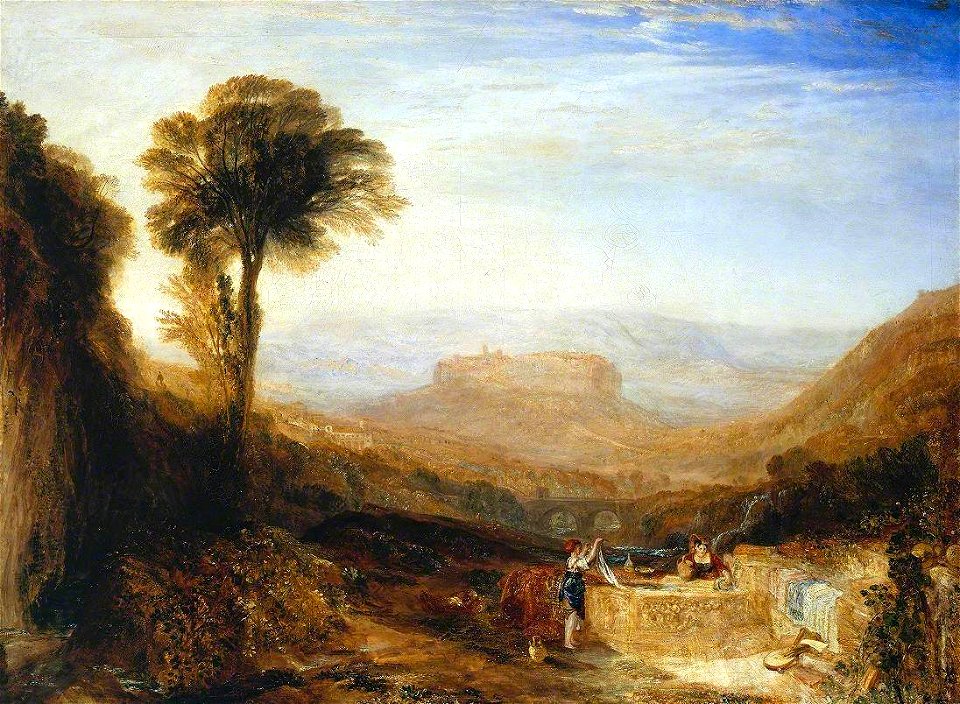 Joseph Mallord William Turner (1775-1851) - View of Orvieto, Painted in Rome - N00511 - National Gallery