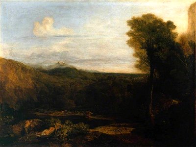 Joseph Mallord William Turner (1775-1851) - Narcissus and Echo - T03869 - Tate