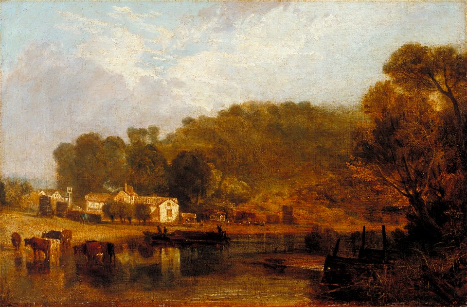 Joseph Mallord William Turner - Cliveden on Thames - Google Art Project