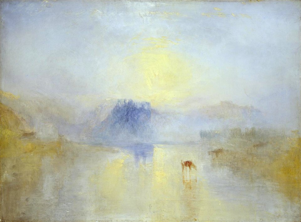 Joseph Mallord William Turner - Norham Castle, Sunrise - WGA23182