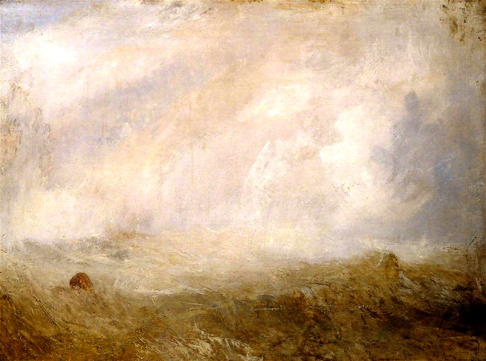 Joseph Mallord William Turner (1775-1851) - Seascape with Buoy - N05477 - National Gallery