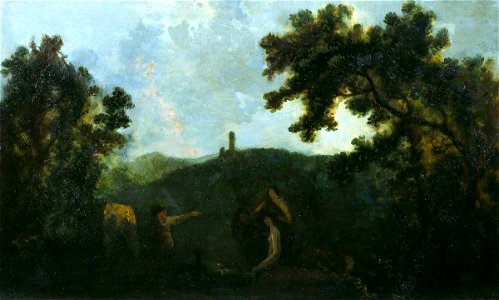 Joseph Mallord William Turner (1775-1851) (attributed to) - Diana and Callisto (after Wilson) - N05490 - National Gallery