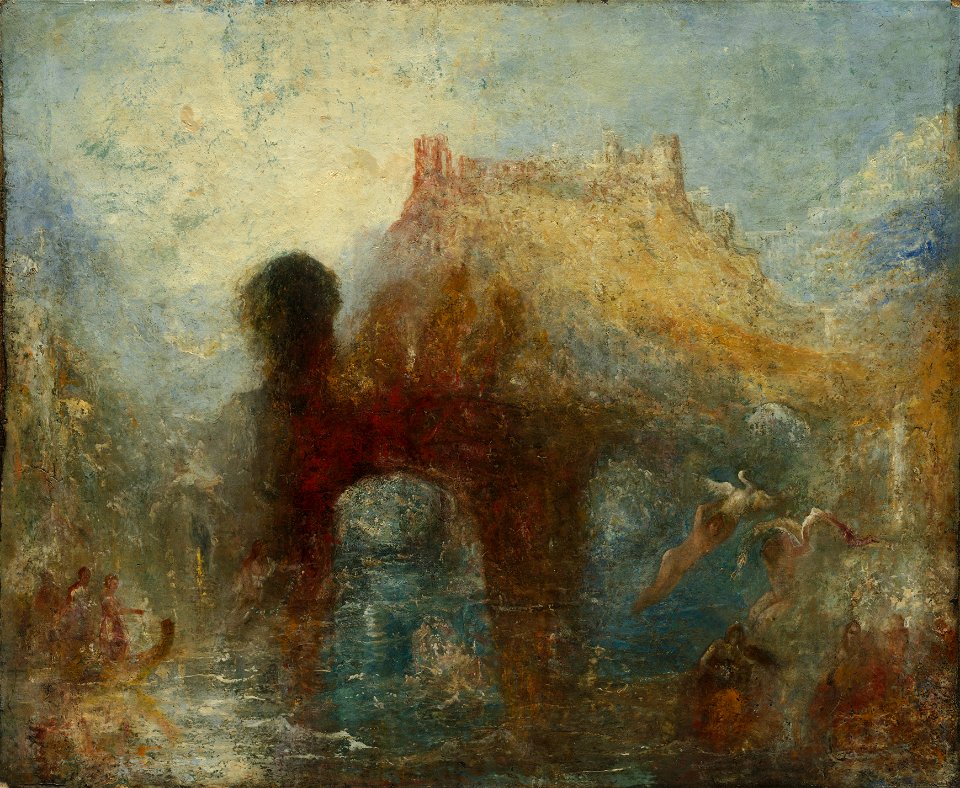 Joseph Mallord William Turner - Queen Mab's Cave - 1916.1036 - Cleveland Museum of Art