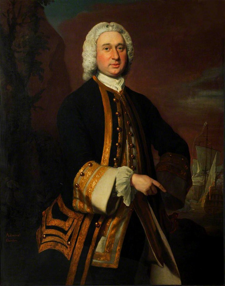 Joseph Highmore (1692-1780) - Captain William Gordon (c.1709–1768) - BHC2718 - Royal Museums Greenwich