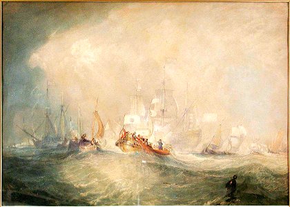 Joseph Mallord William Turner - copy of Prince of Orange Landing at Torbay - 82.170 - Indianapolis Museum of Art