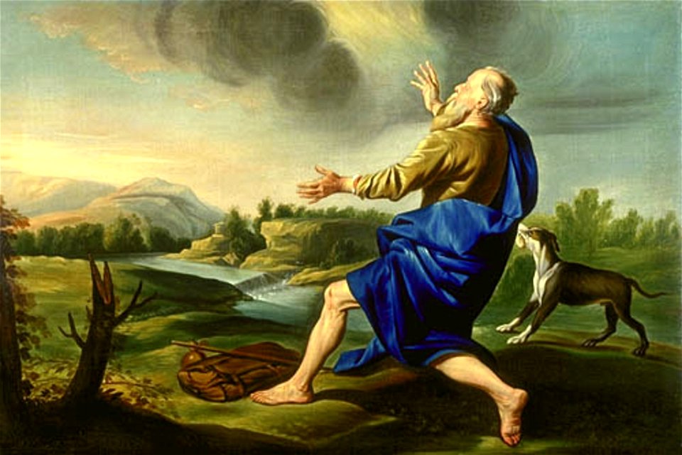 Joseph Légaré - Vision de saint Roch - MNBAQ