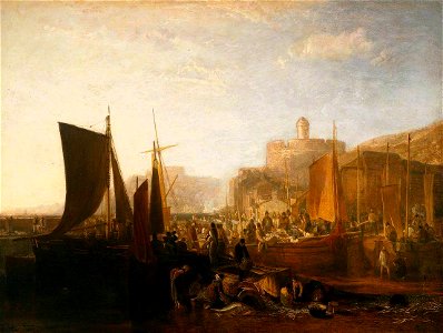 Joseph Mallord William Turner (1775-1851) - St Mawes at the Pilchard Season - N00484 - National Gallery