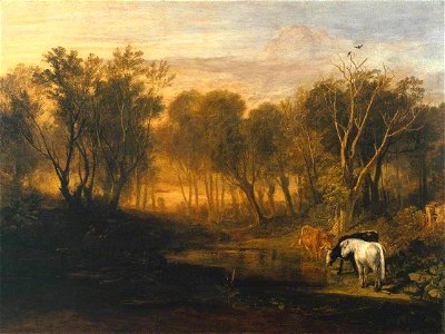 Joseph Mallord William Turner (1775-1851) - The Forest of Bere - T03875 - Tate