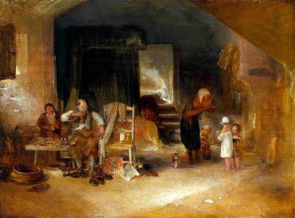 Joseph Mallord William Turner (1775-1851) - The Cobbler's Home - N02055 - National Gallery