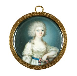 Joseph Kaltner - Okänd kvinna som vestal - NMDs 259 - Nationalmuseum