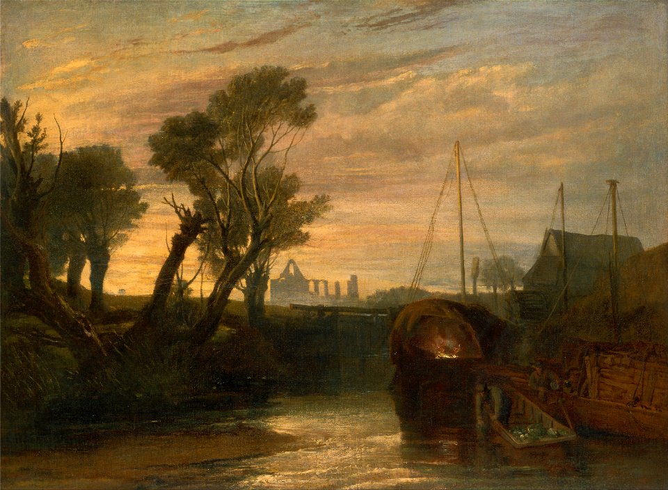 Joseph Mallord William Turner - Newark Abbey - Google Art Project