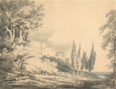 Joseph Mallord William Turner - Villa d'Este - Google Art Project