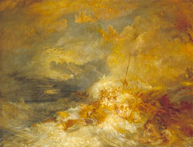 Joseph Mallord William Turner - A Disaster at Sea - Google Art Project. Free illustration for personal and commercial use.