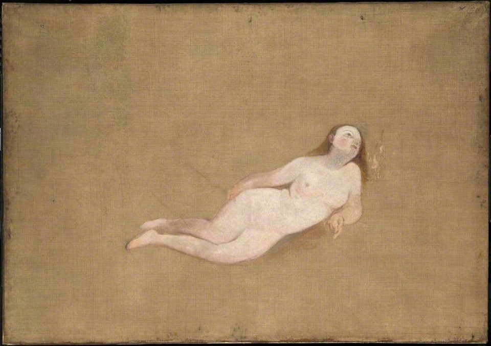 Joseph Mallord William Turner (1775-1851) - Two Recumbent Nude Figures - N05517 - National Gallery