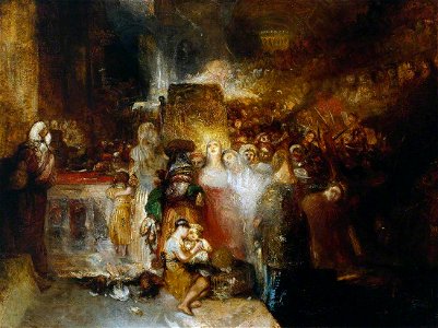 Joseph Mallord William Turner (1775-1851) - Pilate Washing his Hands - N00510 - National Gallery