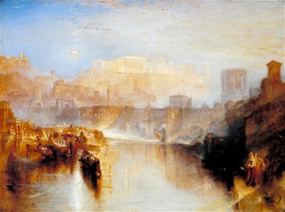 Joseph Mallord William Turner - Ancient Rome; Agrippina Landing with the Ashes of Germanicus - Google Art Project