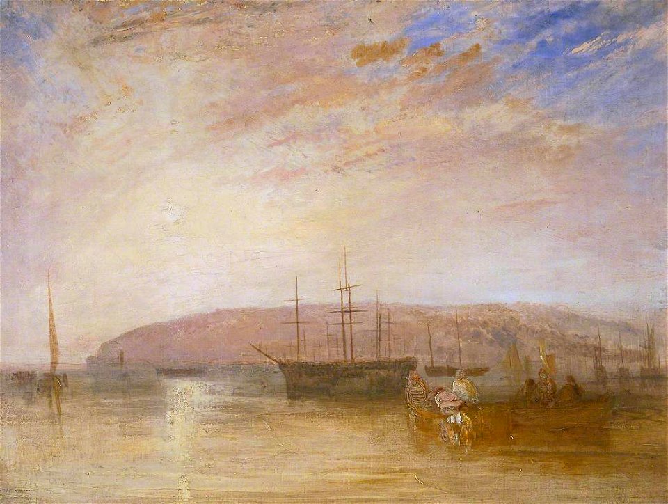 Joseph Mallord William Turner (1775-1851) - Shipping off East Cowes Headland - N01999 - National Gallery