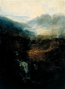 Joseph Mallord William Turner - Morning amongst the Coniston Fells, Cumberland - Google Art Project
