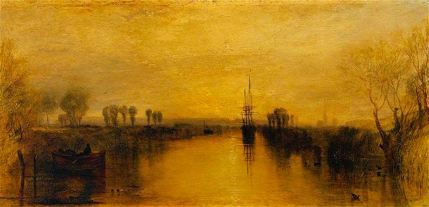 Joseph Mallord William Turner (1775-1851) - Chichester Canal - T03885 - Tate