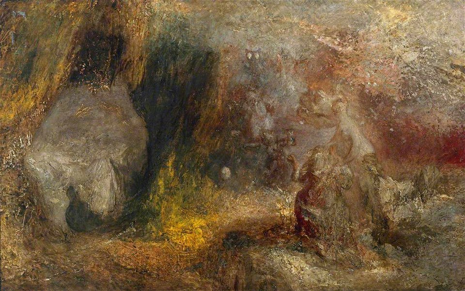 Joseph Mallord William Turner (1775-1851) - The Cave of Despair - N05522 - National Gallery