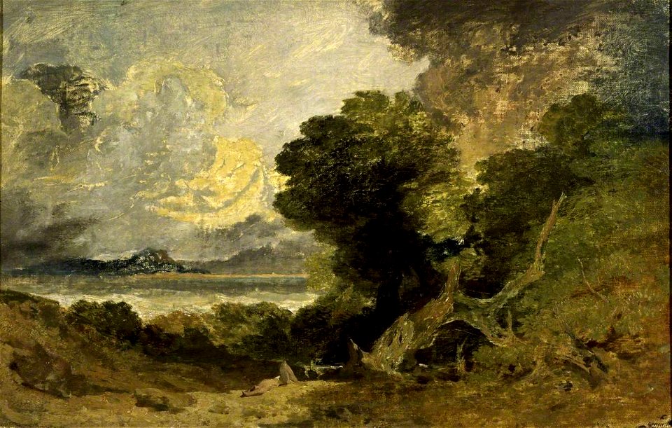 Joseph Mallord William Turner (1775-1851) - Landscape with Lake and Fallen Tree - N03557 - National Gallery