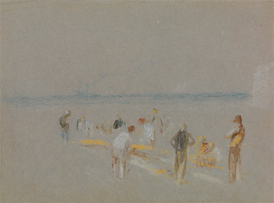 Joseph Mallord William Turner - Cricket on the Goodwin Sands - Google Art Project