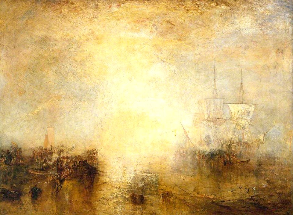 Joseph Mallord William Turner (1775-1851) - 'Hurrah^ for the Whaler Erebus^ Another Fish^' - N00546 - National Gallery