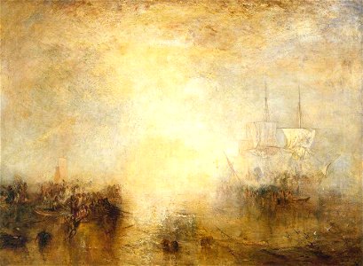 Joseph Mallord William Turner (1775-1851) - 'Hurrah^ for the Whaler Erebus^ Another Fish^' - N00546 - National Gallery