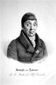 Joseph von Latour Litho