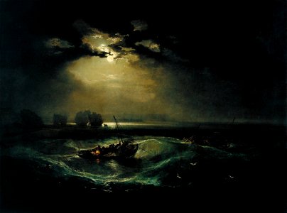 Joseph Mallord William Turner - Fishermen at Sea - Google Art Project