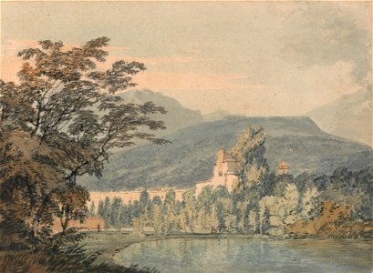 Joseph Mallord William Turner - Sir William Hamilton's Villa - Google Art Project