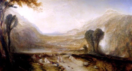 Joseph Mallord William Turner (1775-1851) - Story of Apollo and Daphne - N00520 - National Gallery