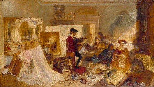 Joseph Mallord William Turner (1775-1851) - Watteau Study by Fresnoy's Rules - N00514 - National Gallery