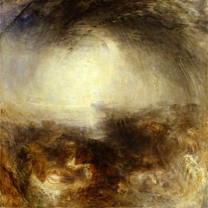 Joseph Mallord William Turner (1775-1851) - Shade and Darkness - the Evening of the Deluge - N00531 - National Gallery