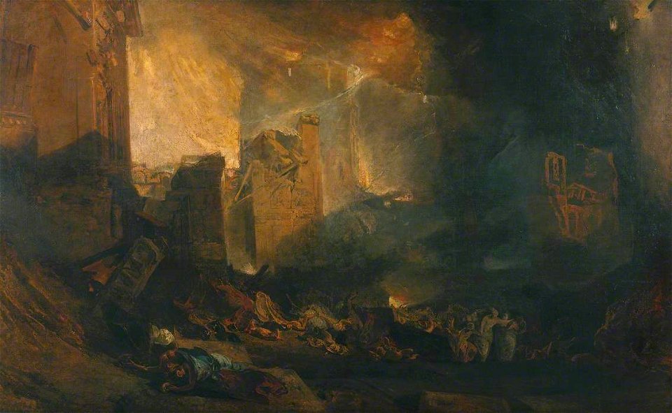 Joseph Mallord William Turner (1775-1851) - The Destruction of Sodom - N00474 - National Gallery
