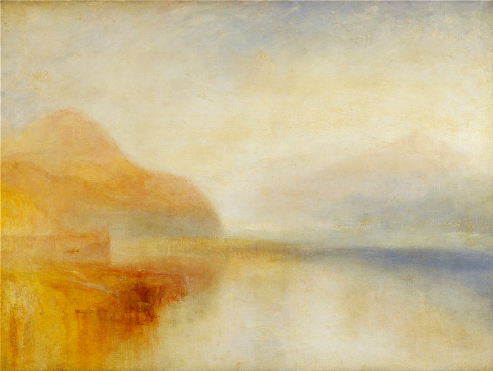 Joseph Mallord William Turner - Inverary Pier, Loch Fyne- Morning - Google Art Project