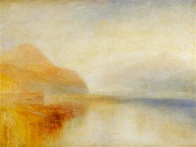 Joseph Mallord William Turner - Inverary Pier, Loch Fyne- Morning - Google Art Project