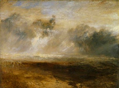 Joseph Mallord William Turner (1775-1851) - Breakers on a Flat Beach - N01987 - National Gallery