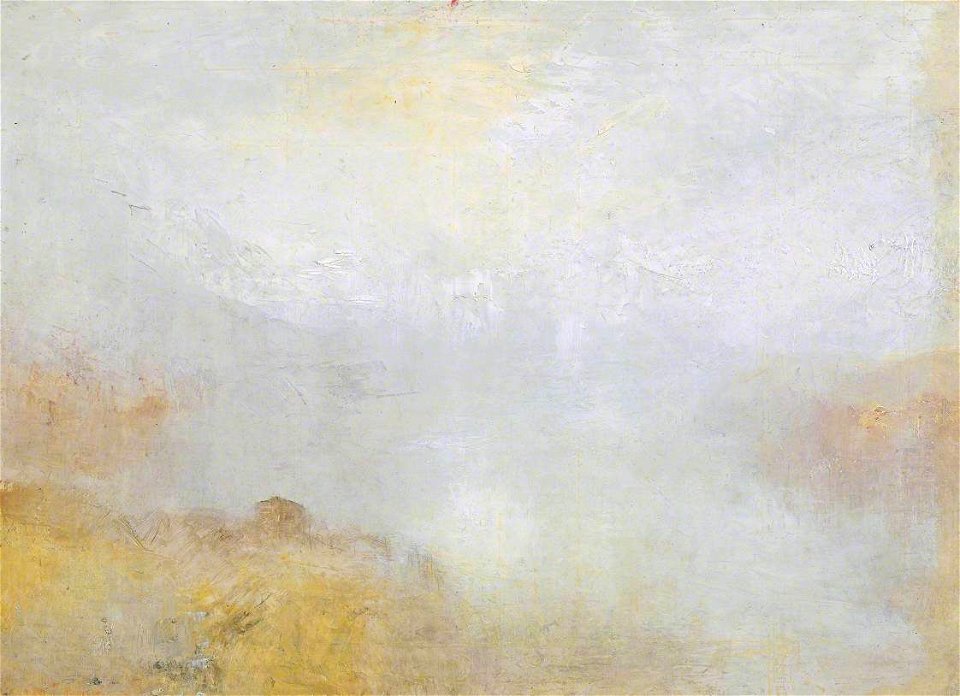 Joseph Mallord William Turner (1775-1851) - Lake Lucerne, the Bay of Uri from above Brunnen - N05476 - National Gallery