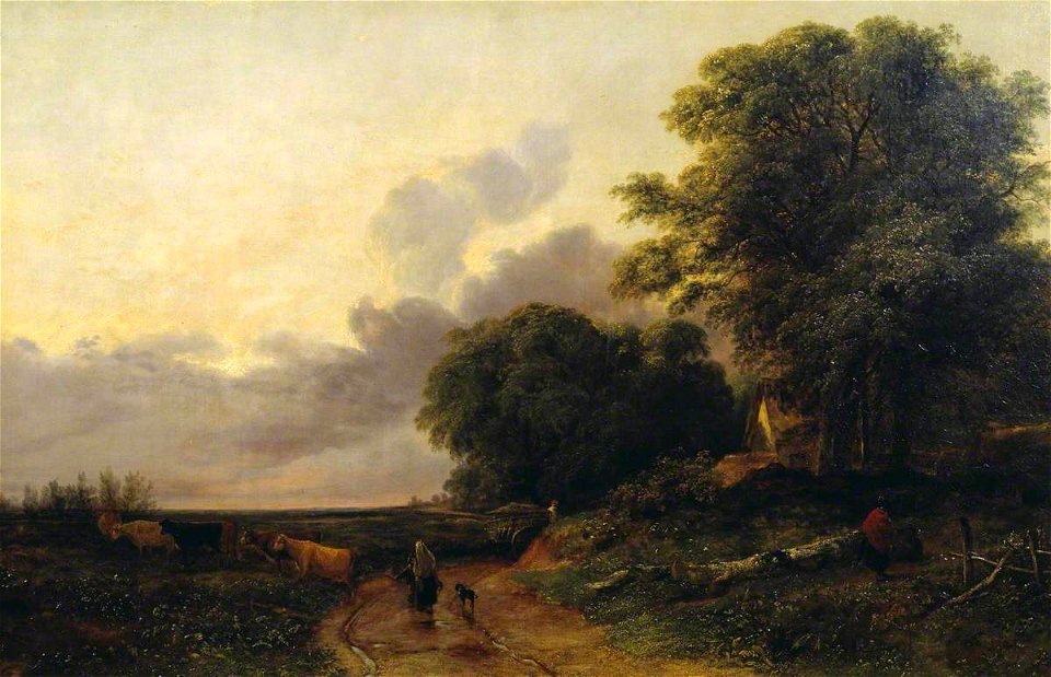 Joseph William Allen (1803-1852) - A Landscape - N01904 - National Gallery