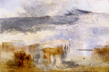 Joseph Mallord William Turner (1775-1851) - Venice - Sunset, a Fisher - N00542 - National Gallery