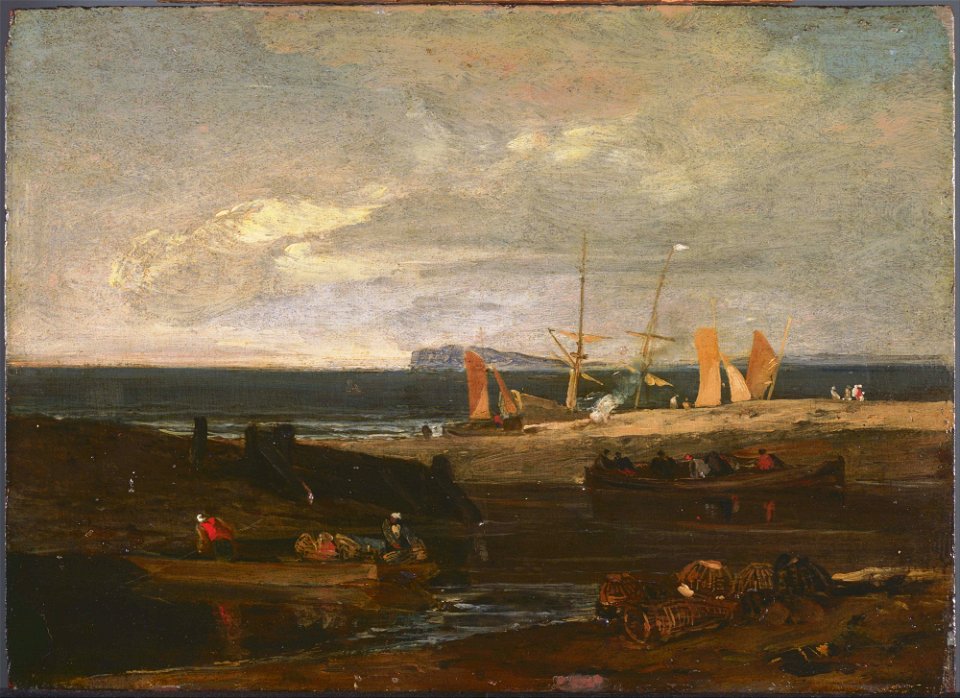 Joseph Mallord William Turner - A Scene on the English Coast - Google Art Project