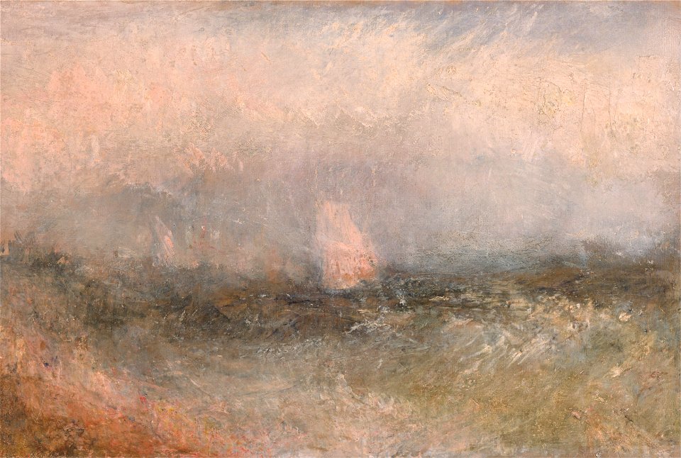 Joseph Mallord William Turner - Off the Nore - Google Art Project