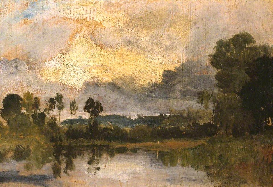 Joseph Mallord William Turner (1775-1851) - The Thames near Windsor - N02305 - National Gallery