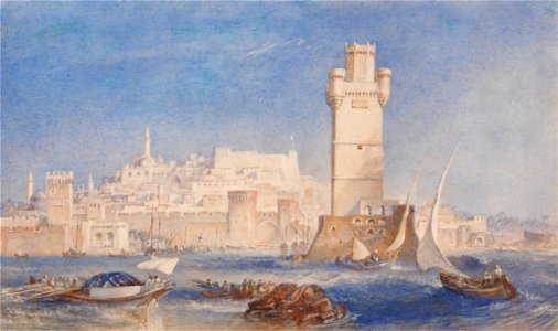 Joseph Mallord William Turner - Rhodes - Google Art Project